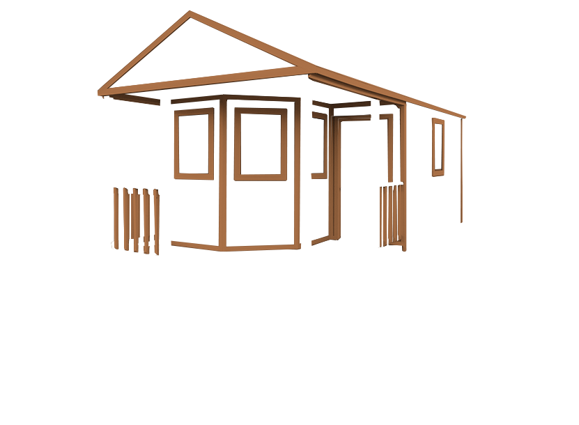 Premium Utility Cabin with Cedar Trim