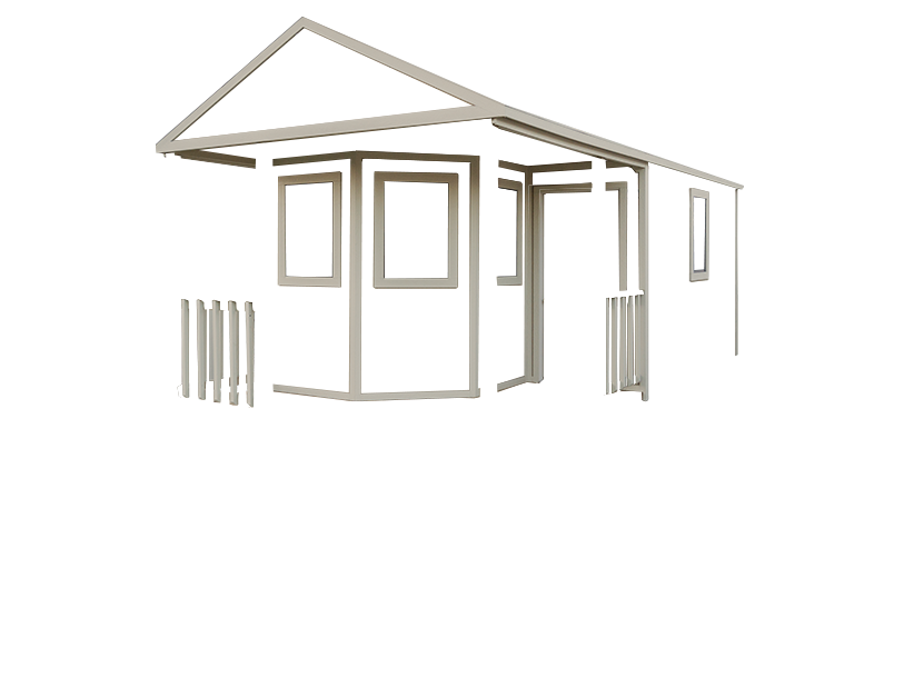 Premium Utility Cabin with Tan Trim
