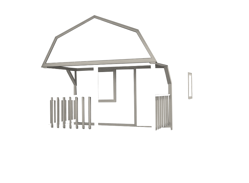 Standard Lofted Cabin with Tan Trim