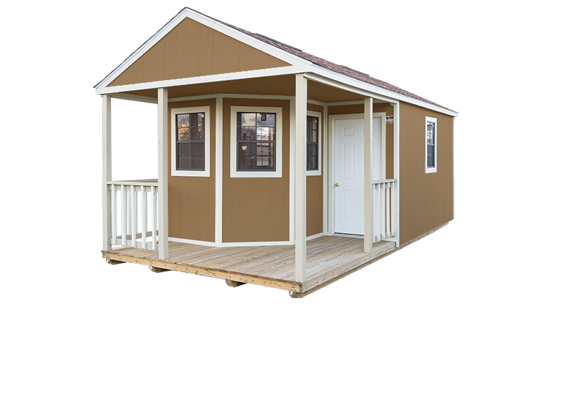 premium utility cabin brown
