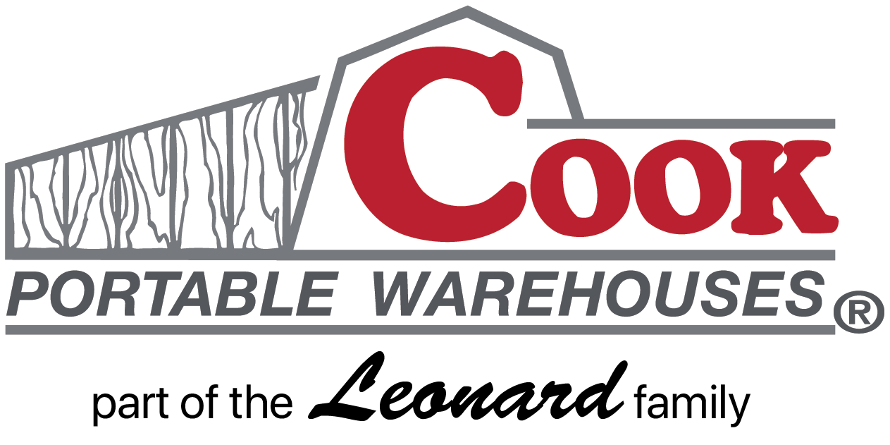 Cook Portable Warehouses Part of the Leonard Family Main Logo