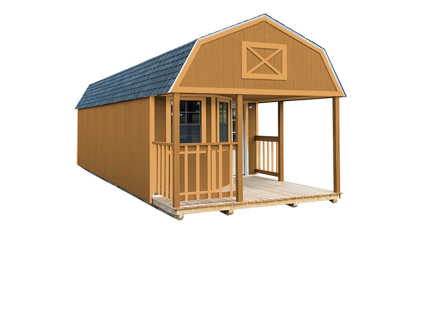 premium lofted cabin cedar siding