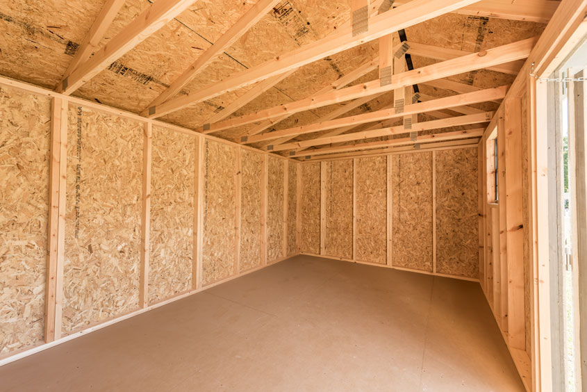 garden shed virtual tour - cook portable warehouses
