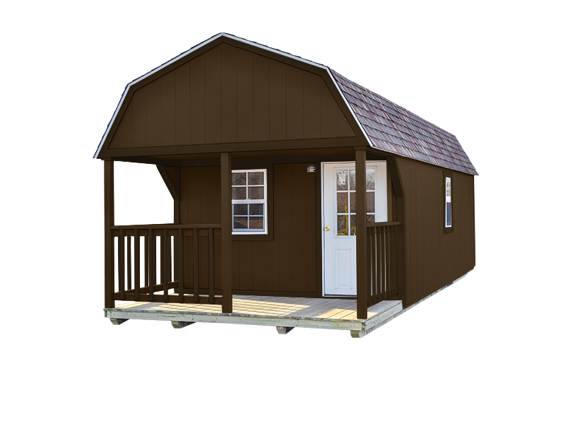 Build A Standard Lofted Cabin - Cook Portable Warehouses