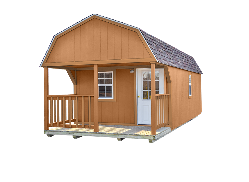 Build a Standard Lofted Cabin - Cook Portable Warehouses