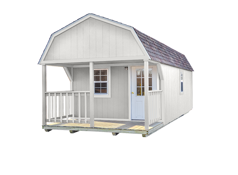 Build a Standard Lofted Cabin - Cook Portable Warehouses