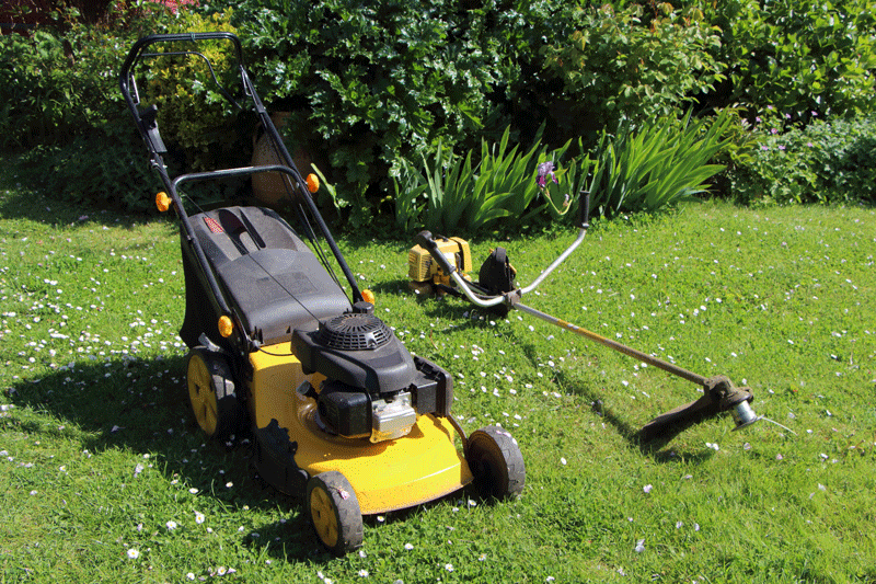 lawn equipment storage needs