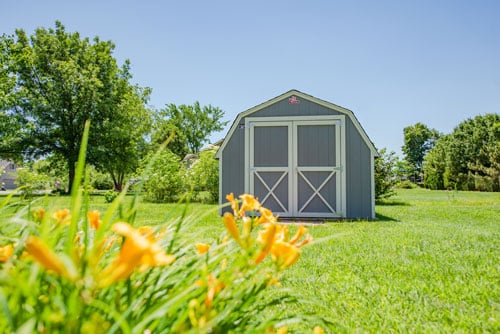 Barn Shed Style in Springtime