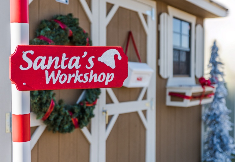 Convert your Cook Shed into Santa