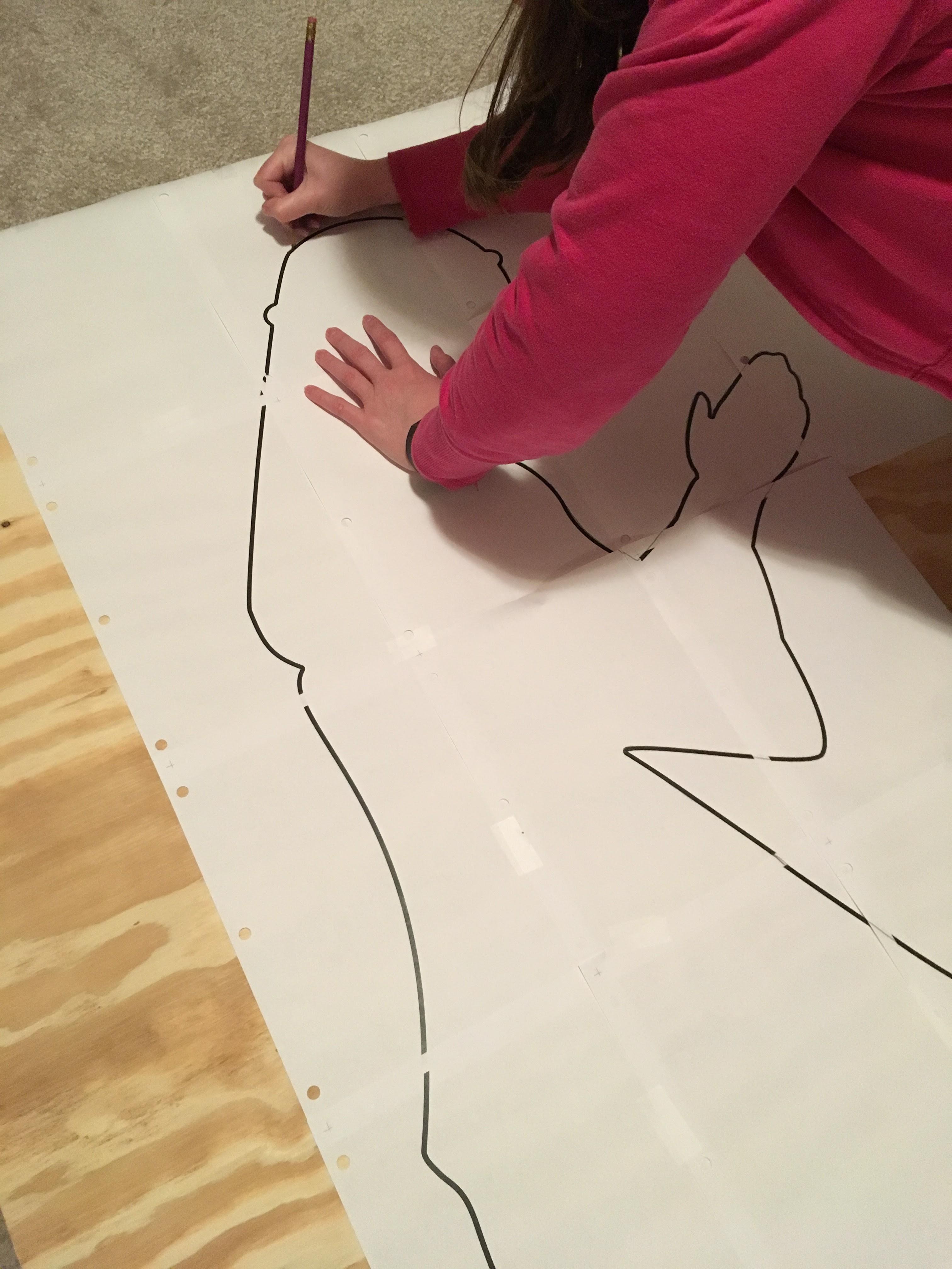 Tracing A Nativity Scene + Cook Portable Warehouses