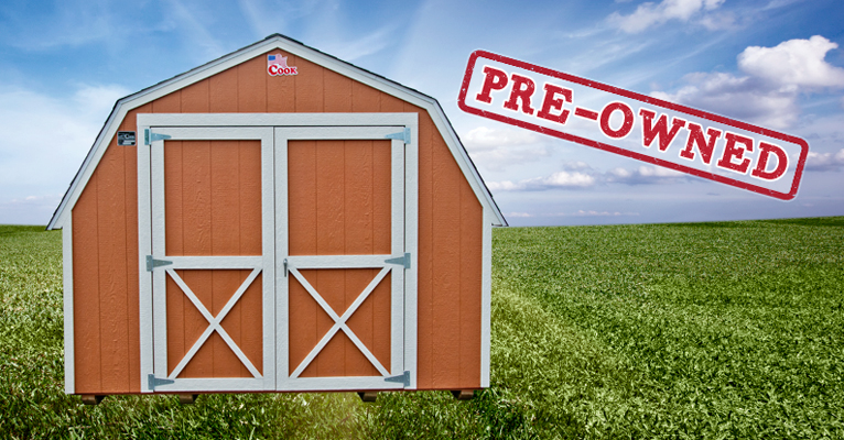 benefits_of_buying_pre-owned_shed_Cook_Portable_Warehouses