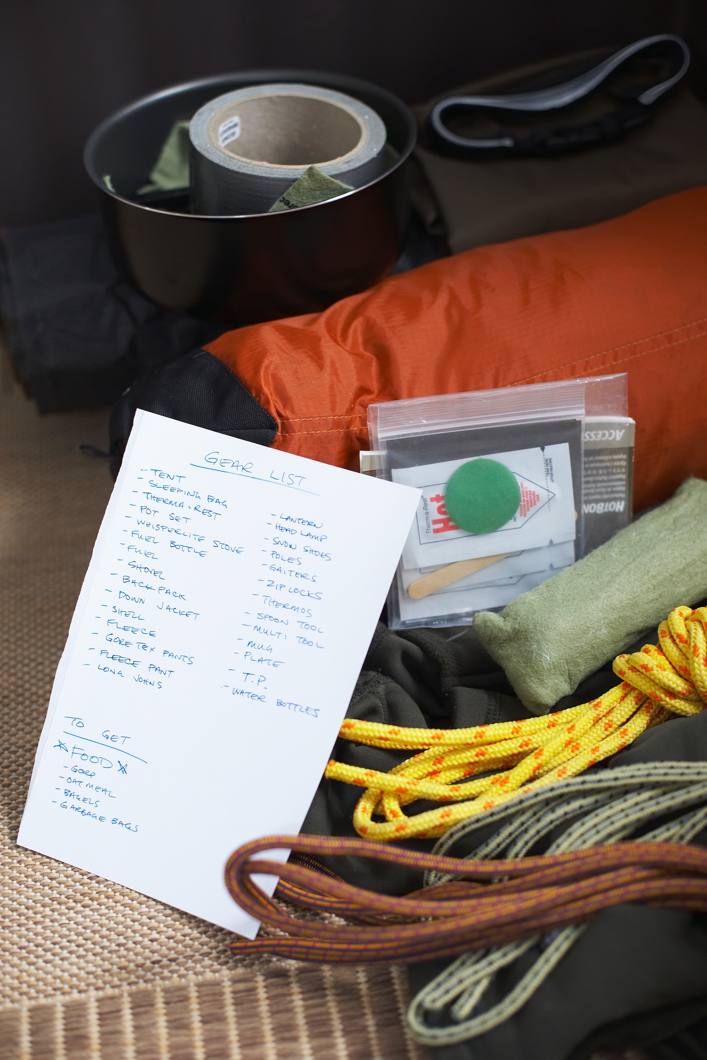 camping supplies list + Cook Portable Warehouses