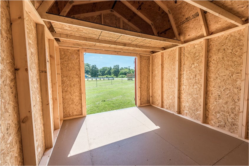 What do you need to put in your Lofted Barn shed? 