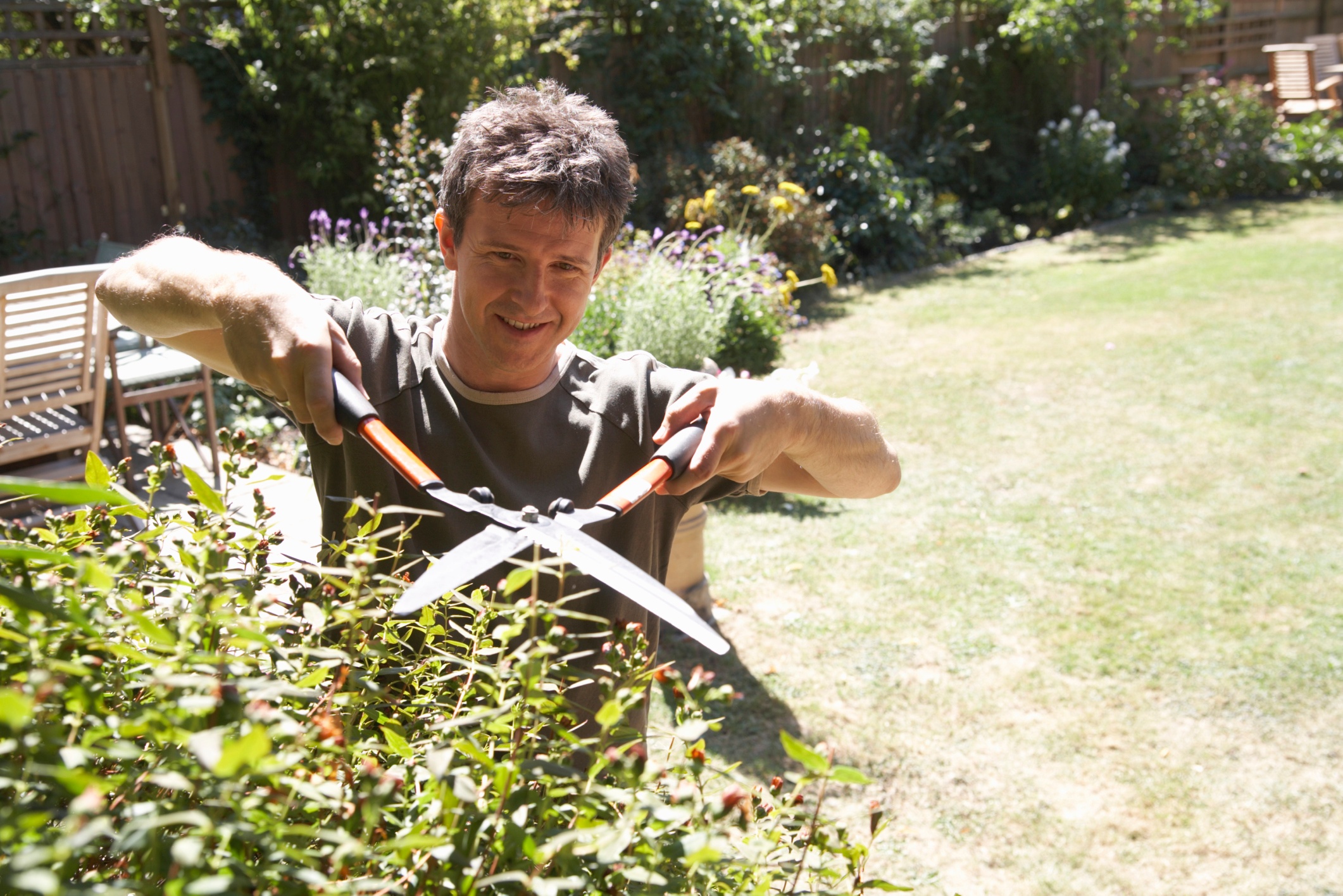 Trim Overgrown Plants To Secure Your Shed + Cook Portable Warehoues