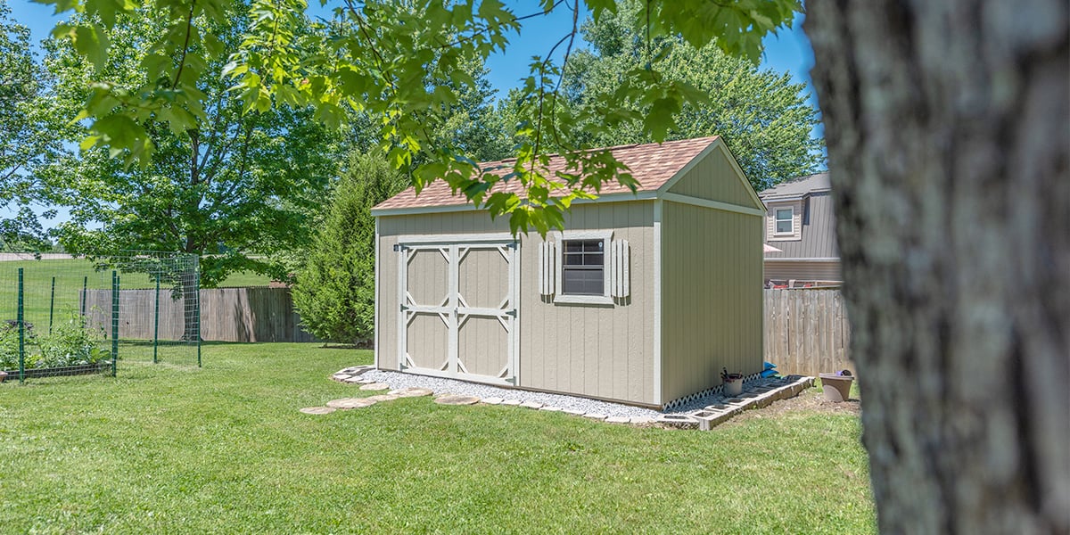 Backyard Shed from Utility Shed 