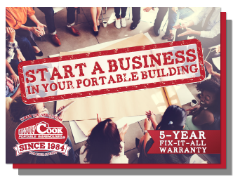 Start a Business in Your Portable Building